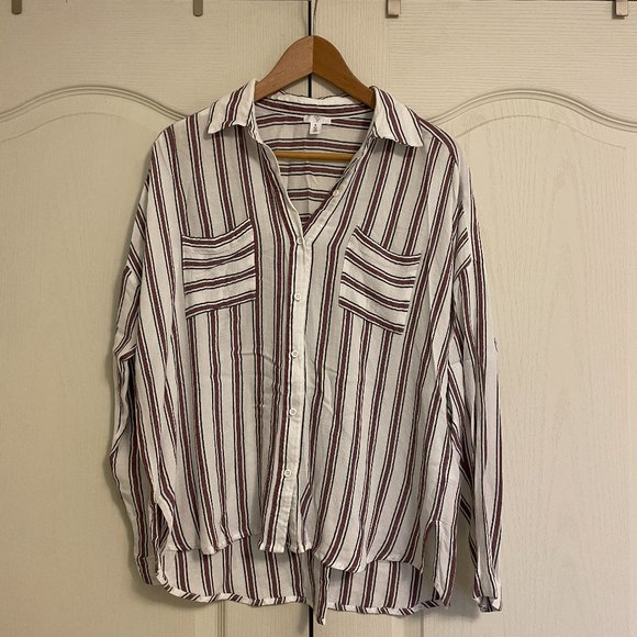 Urban Outfitters BP Collection Striped Button Down - Medium - Picture 1 of 4